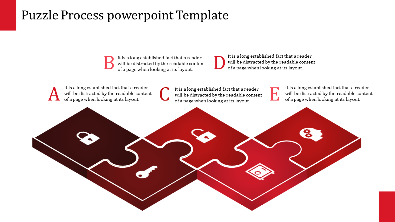 PowerPoint  and Google Slides Themes Puzzle template